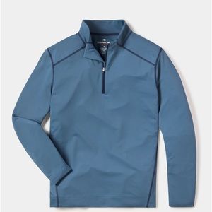 BNWT Mineral Blue L performance long sleeve quarter zip shirt. Lighter in person
